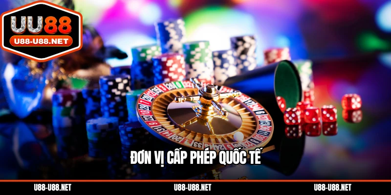 Đơn vị cấp phép quốc tế