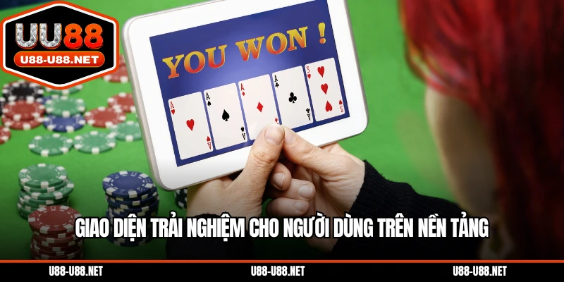 Giao diện người dùng trên nền tảng